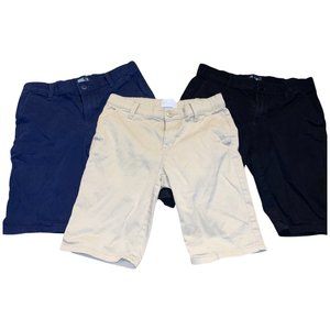 Girl's Children Place School Uniform Shorts, Lot of 3